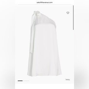 Ramy Brook Harmoni Asymmetric Satin Mini Dress